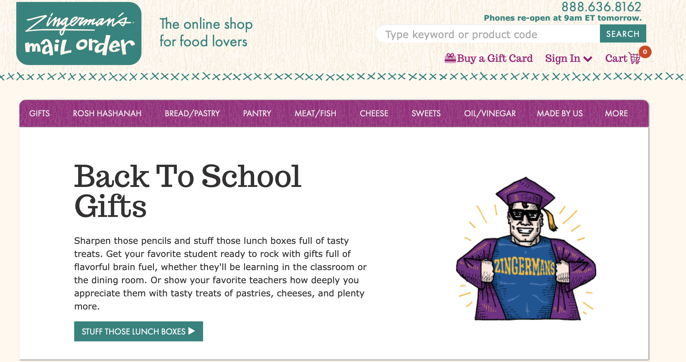 Zingermans website